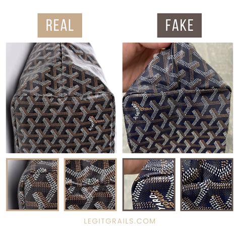 how to spot real vs fake goyard|authentic goyard wallet.